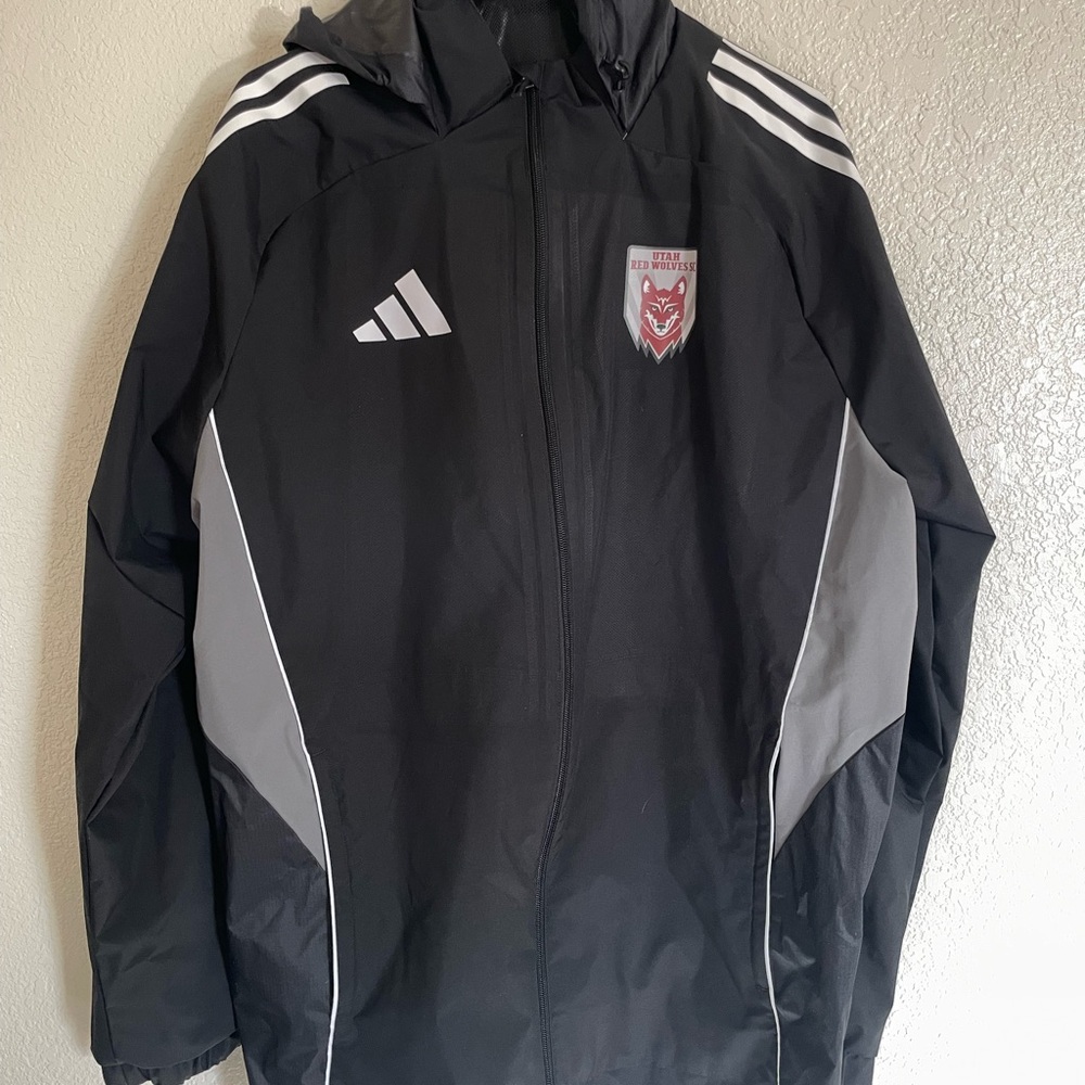 Adidas Black Mesh-Lined Jacket